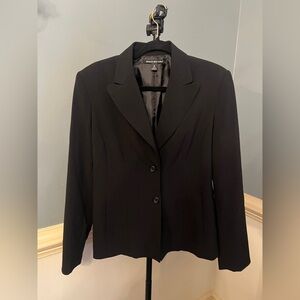 Briggs New York Classic Black Blazer 8 staple
